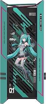 限定品ROG Strix Helios II 初音ミクエディション ASUS、初音ミクとコラボしたゲーミングコレクション「ROG × 初音ミク